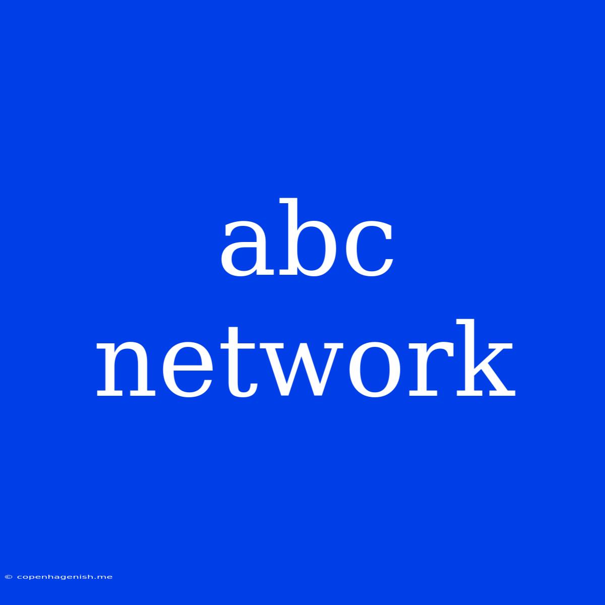 Abc Network