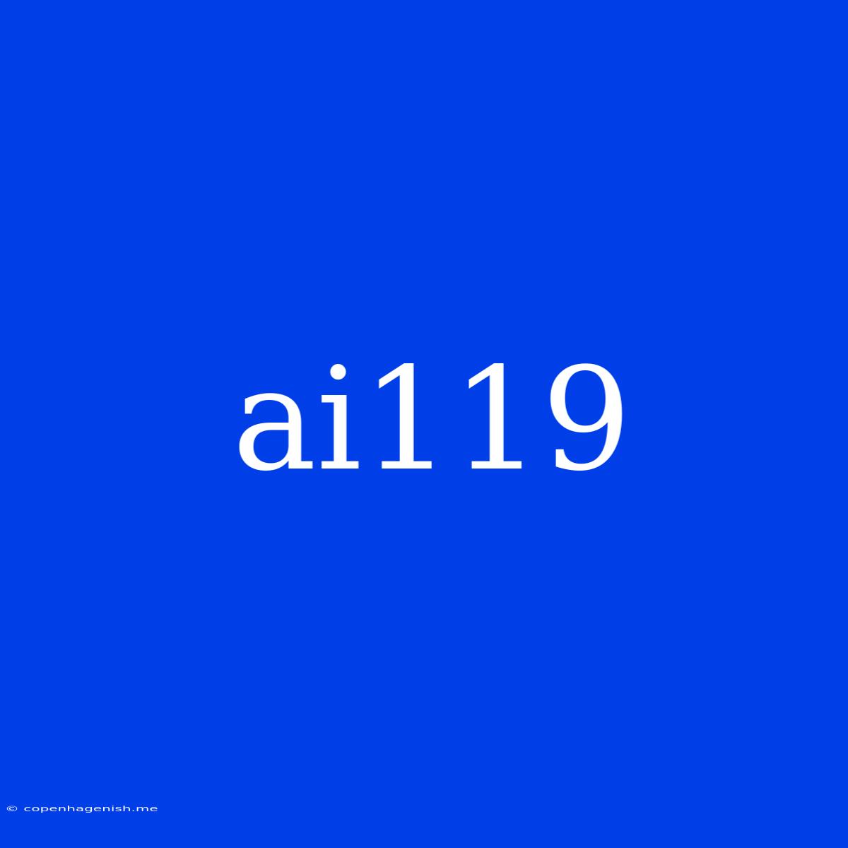 Ai119