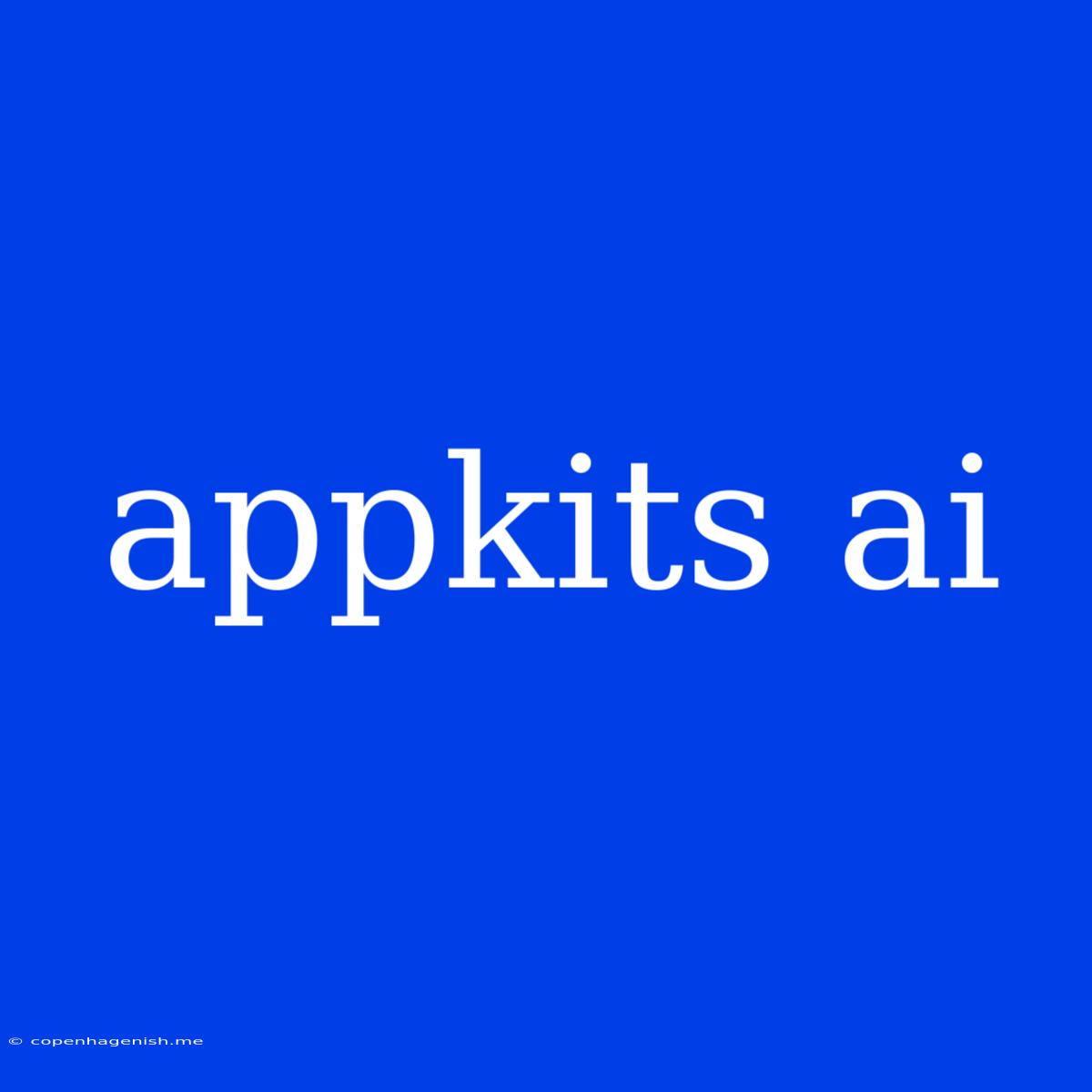 Appkits Ai