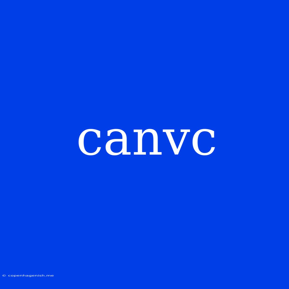 Canvc