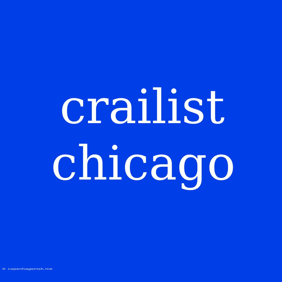 Crailist Chicago