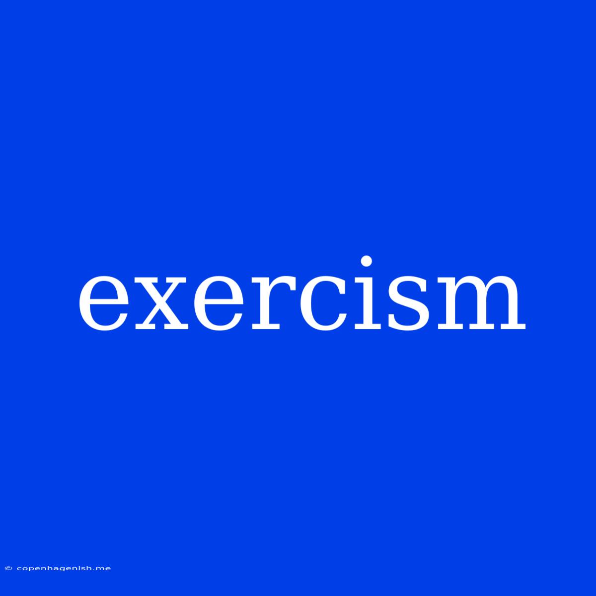 Exercism