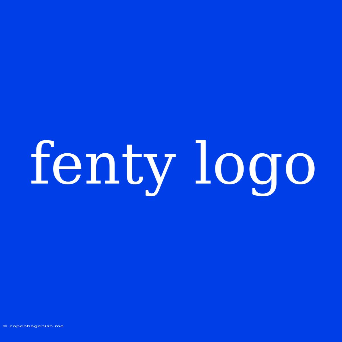 Fenty Logo