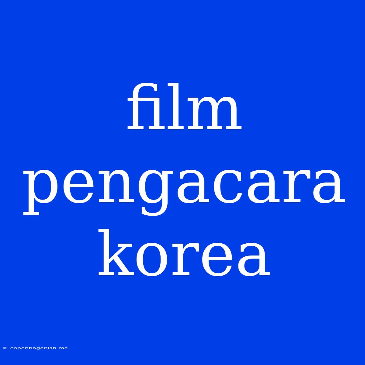 Film Pengacara Korea