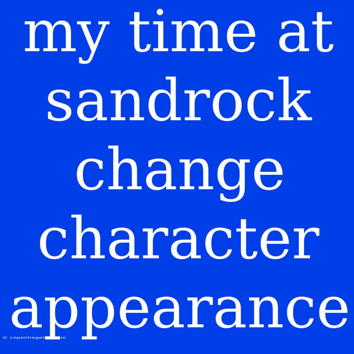 My Time At Sandrock Change Character Appearance