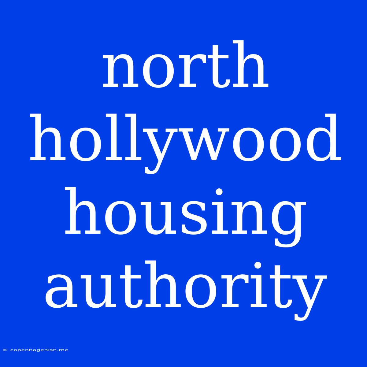 North Hollywood Housing Authority