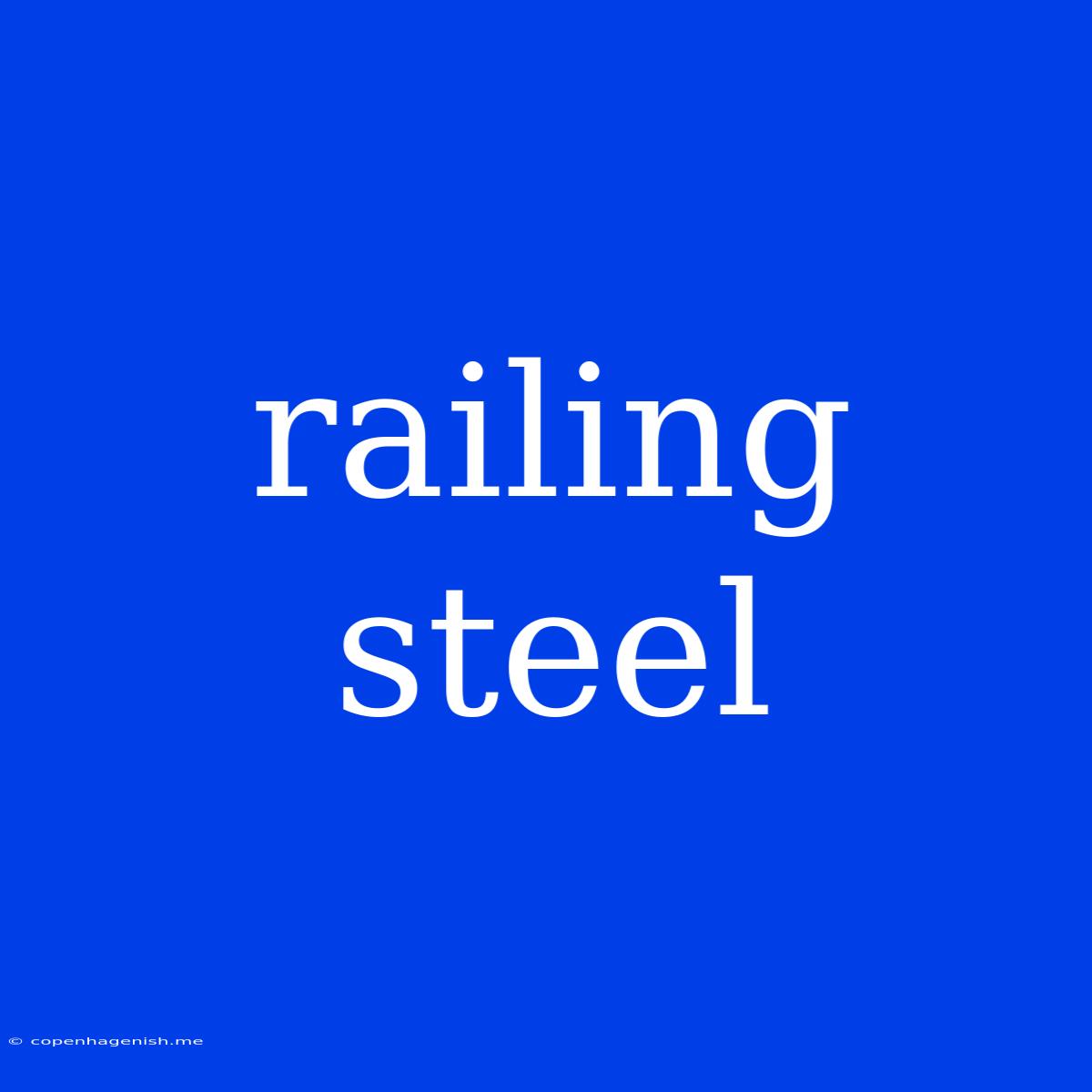 Railing Steel