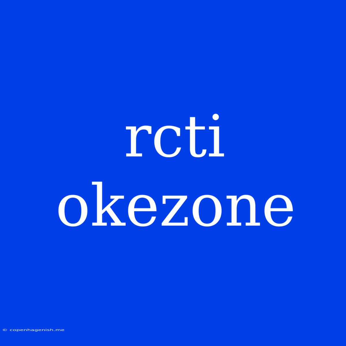 Rcti Okezone