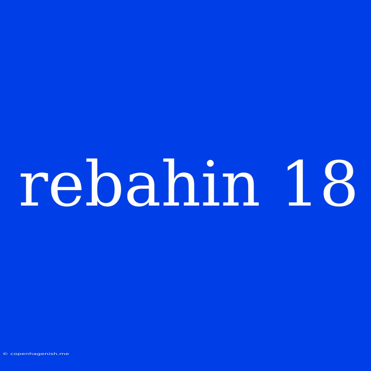 Rebahin 18