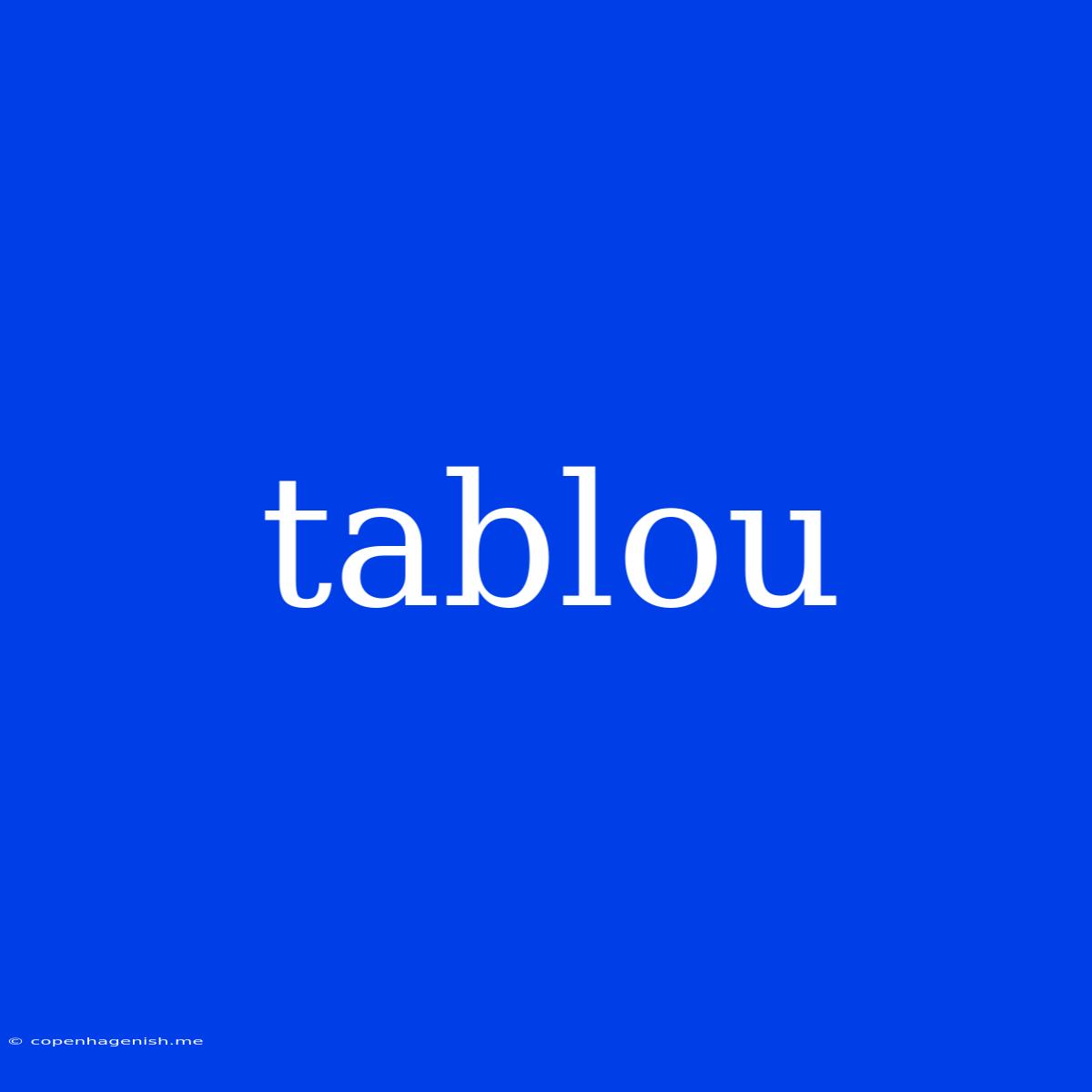 Tablou