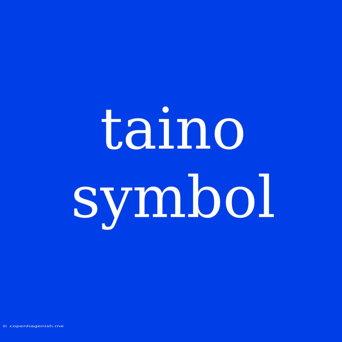 Taino Symbol