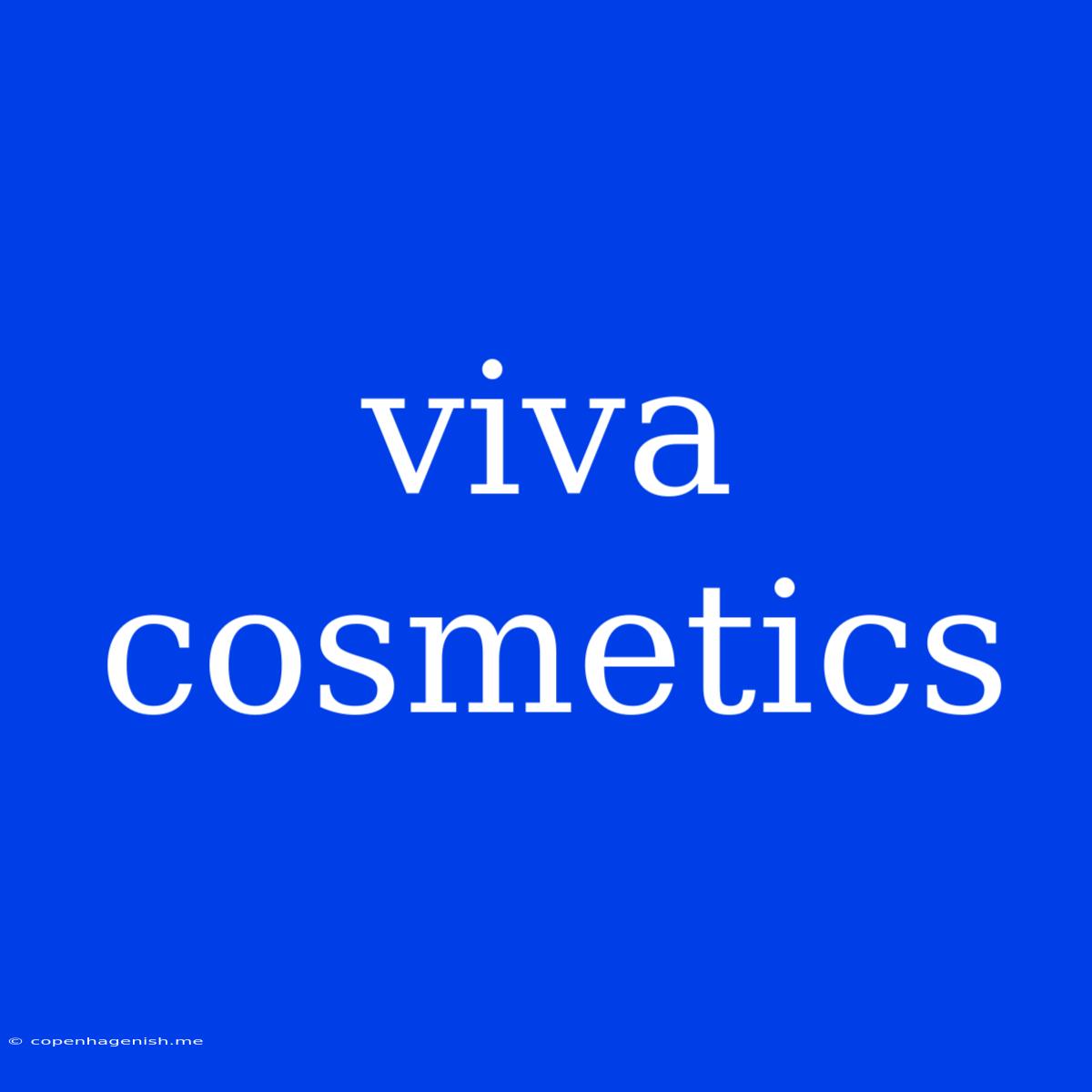 Viva Cosmetics