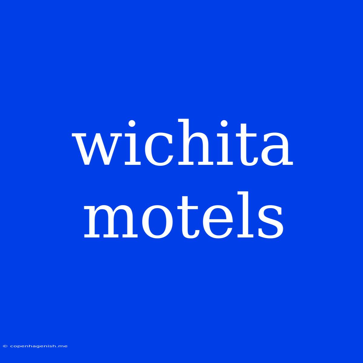 Wichita Motels