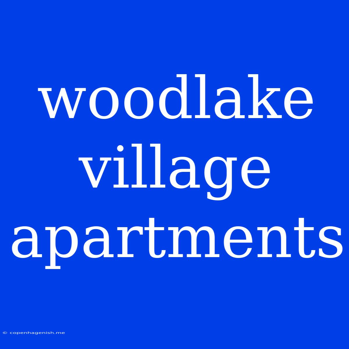 Woodlake Village Apartments