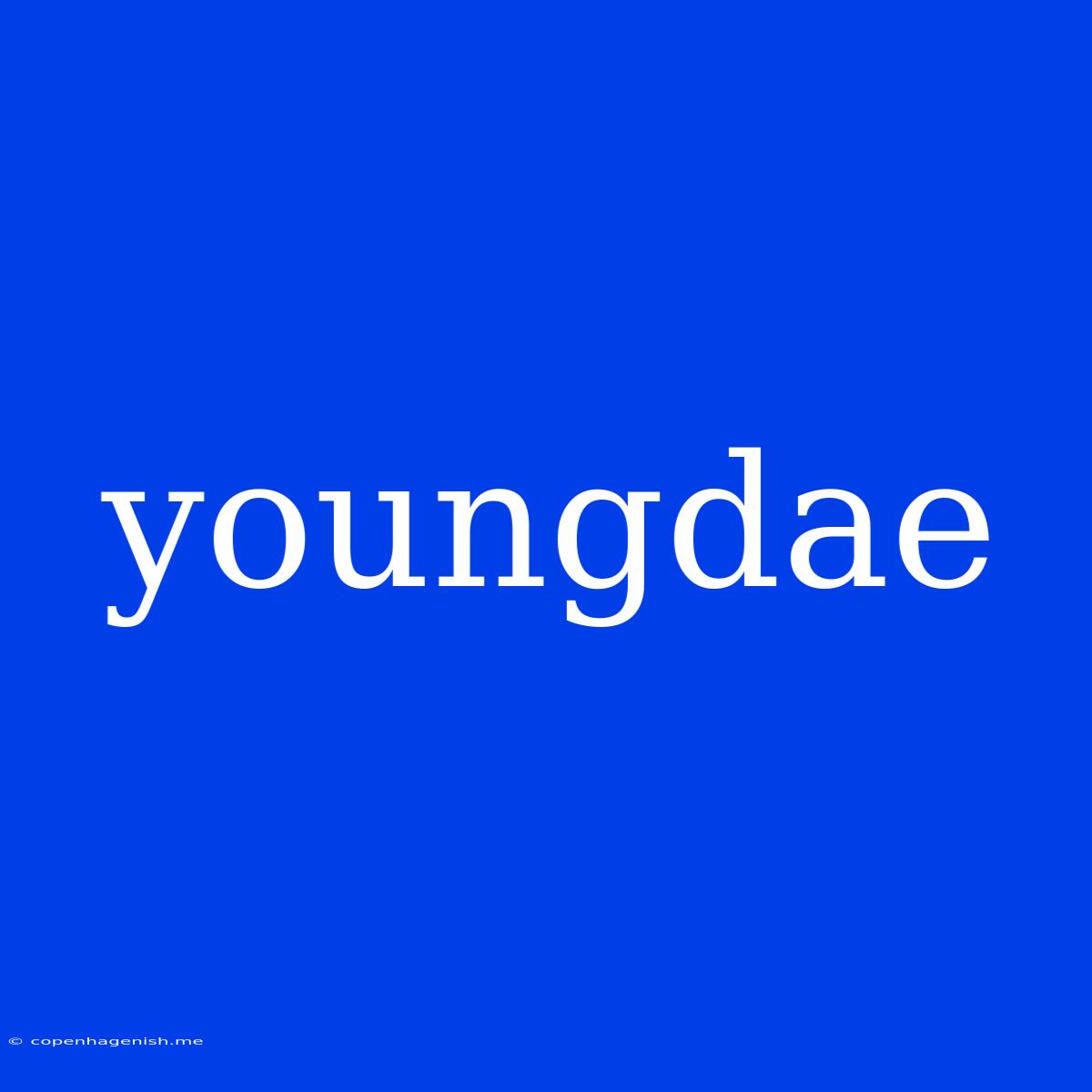 Youngdae